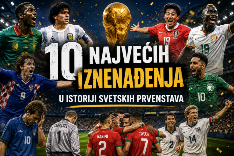 10 najvećih iznenađenja u istoriji Svetskih prvenstava – Iza Kvote