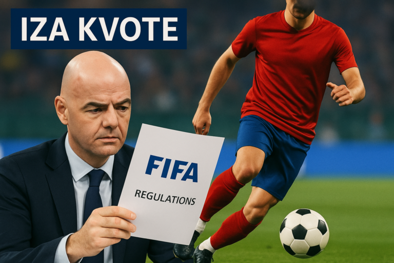 nova regulacija fudbalskih agenata — featured slika za članak "FIFA i nova regulacija fudbalskih agenata: šta se menja od 2027"