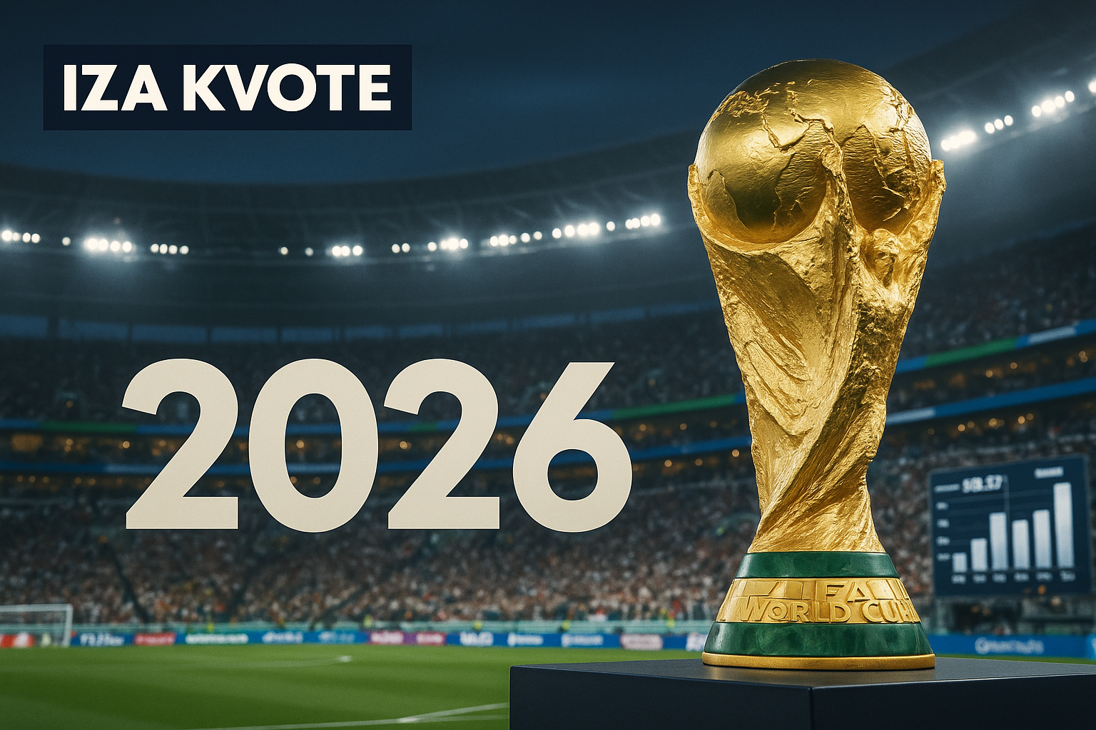 Mundijal 2026 — featured slika za članak "FIFA i rekordni Mundijal 2026: šta znače brojevi za budućnost velikih turnira"
