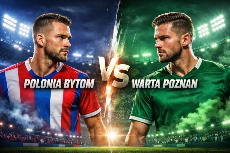 Polonia Bytom – Warta Poznań analiza, fudbaleri domaćina i gosta pod stadionskim svetlima