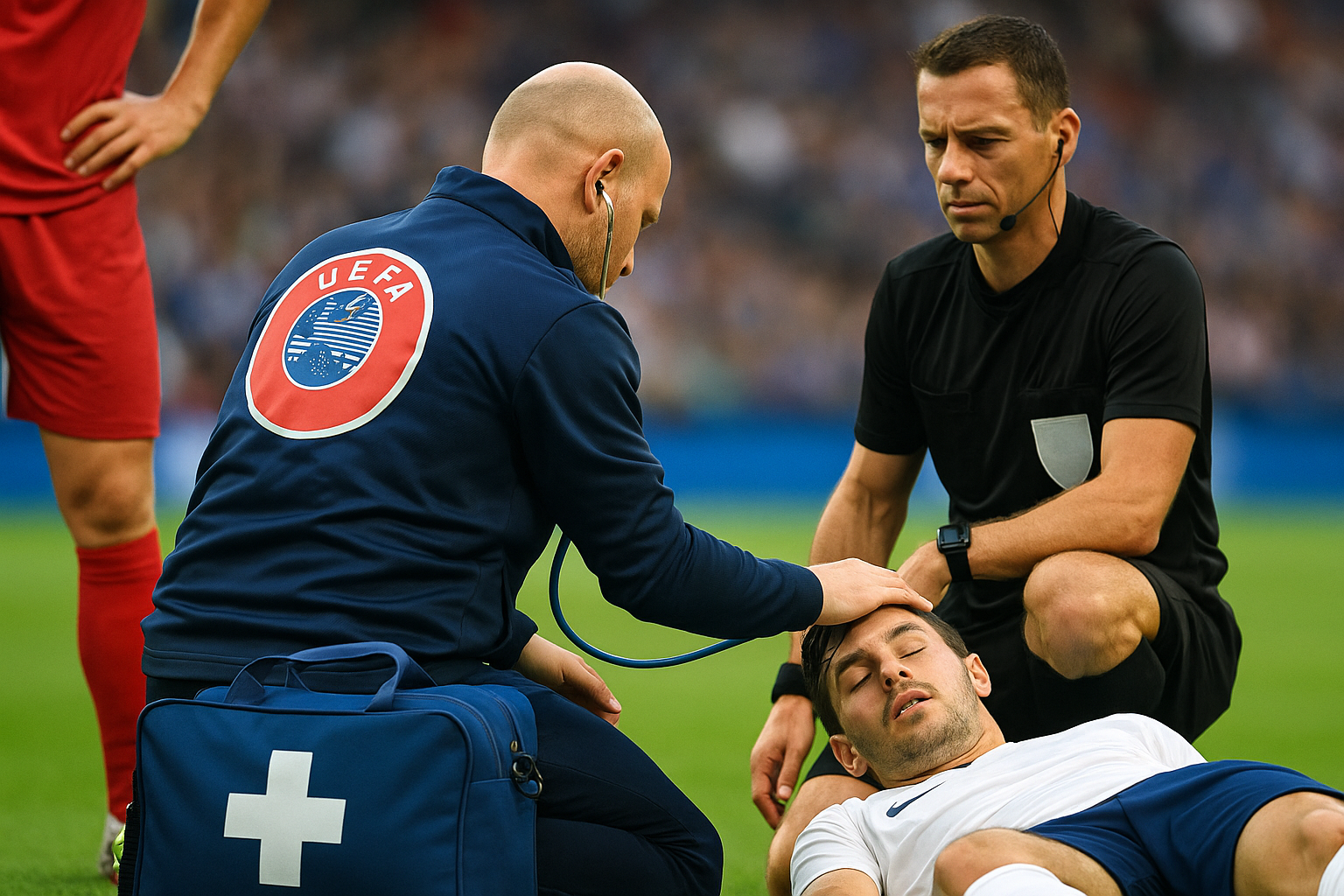 UEFA medicinski protokol — featured slika za članak "UEFA medicinski protokol za predaju zdravstvenih informacija: šta se menja od sezone 2026/27"