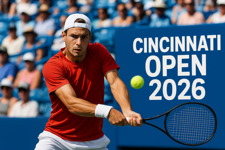 Cincinnati Open 2026 — featured slika za članak "Cincinnati Open 2026: poslednji veliki test pred US Open"