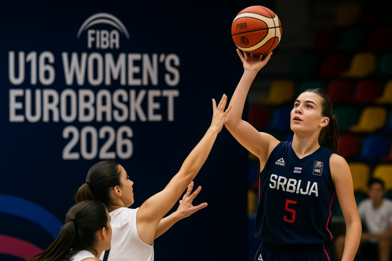 FIBA U16 Women’s EuroBasket 2026 — featured slika za članak "FIBA U16 Women’s EuroBasket 2026: zašto je turnir u Piteštiju važan za Srbiju"