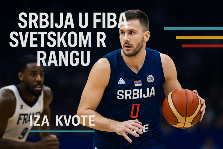 Srbija FIBA svetski rang — featured slika za članak "Srbija u FIBA svetskom rangu: Window 4 može da promeni borbu za treće mesto"