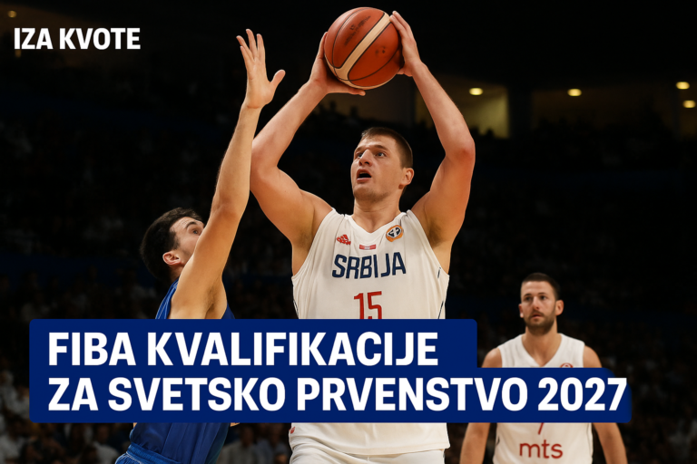 FIBA kvalifikacije za Svetsko prvenstvo 2027 — featured slika za članak "Srbija u drugoj rundi kvalifikacija za Mundijal 2027: zašto će avgust odlučiti mnogo više nego što deluje"