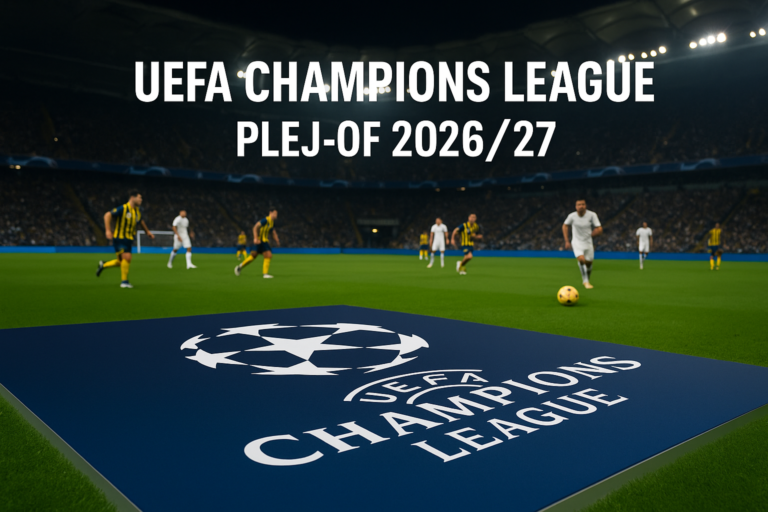 UEFA Champions League plej-of 2026/27 — featured slika za članak "UEFA Champions League plej-of 2026/27: šta odlučuju prve utakmice"