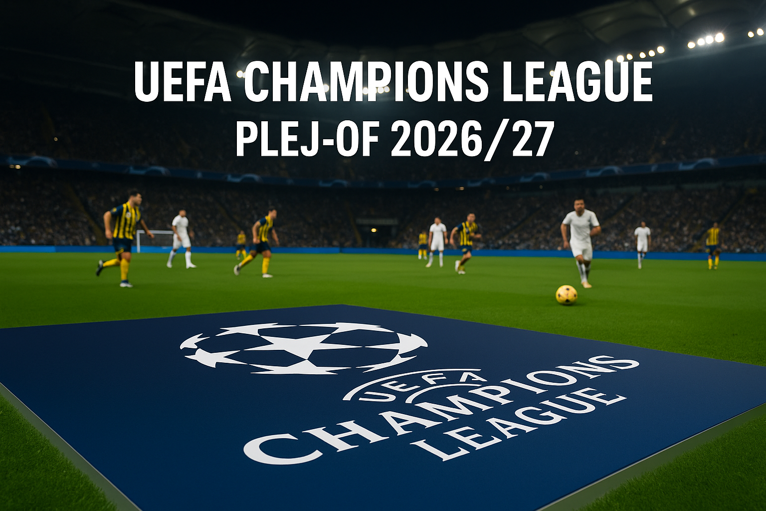 UEFA Champions League plej-of 2026/27 — featured slika za članak "UEFA Champions League plej-of 2026/27: šta odlučuju prve utakmice"