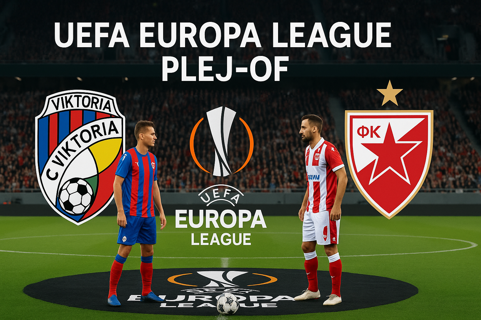 UEFA Europa League plej-of — featured slika za članak "UEFA Europa League plej-of: Crvena zvezda i Viktoria Plzenj igraju za liga-fazu i mnogo više"