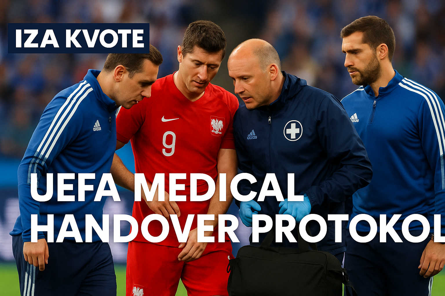 UEFA medical handover protokol — featured slika za članak "UEFA medical handover protokol: šta menja za klubove i reprezentacije od 2026/27"