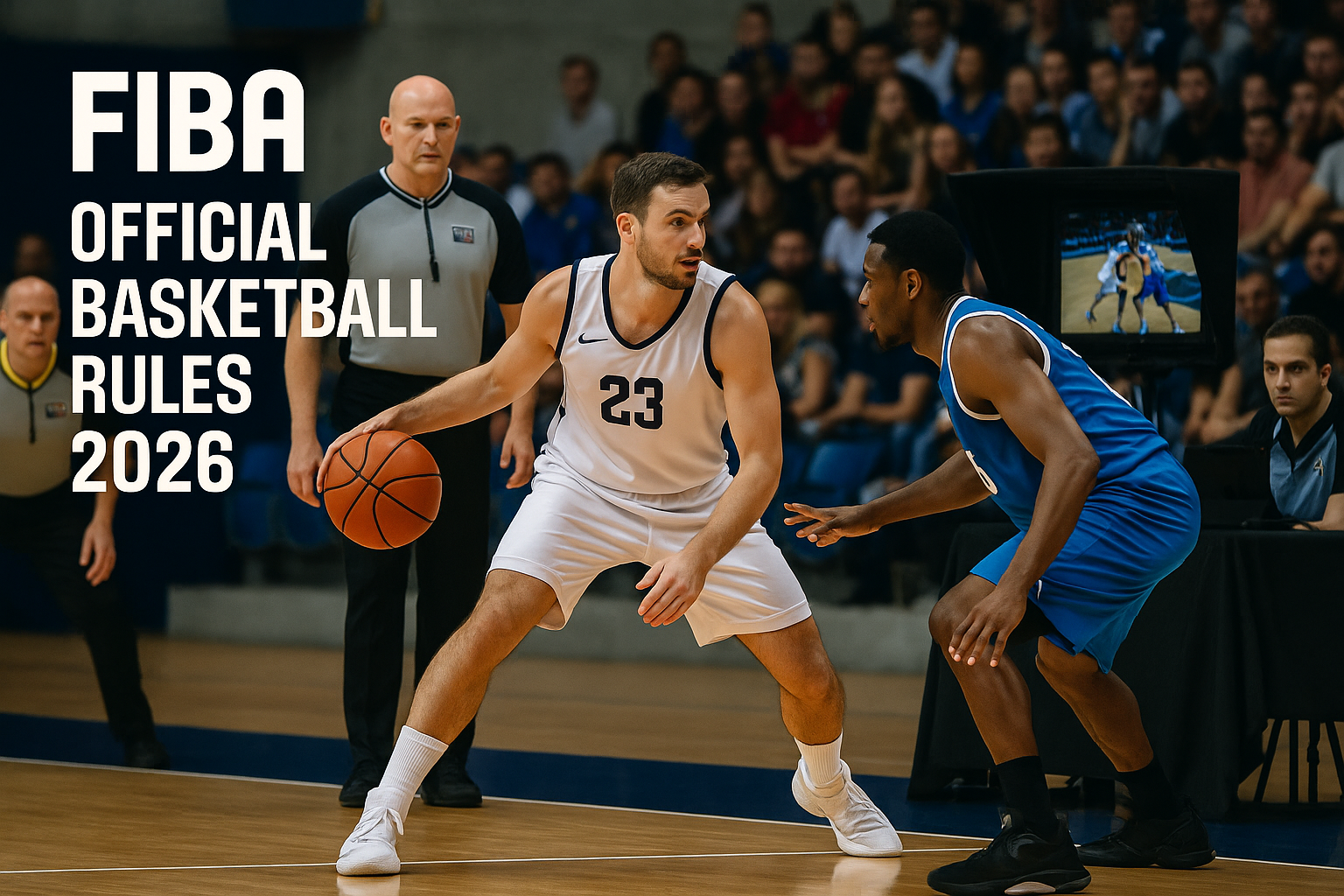FIBA Official Basketball Rules 2026 — featured slika za članak "FIBA Official Basketball Rules 2026: šta se menja i kako nova pravila utiču na završnice"