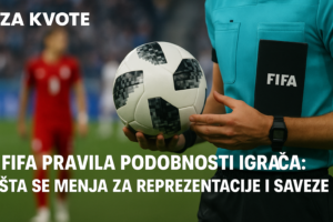 pravila podobnosti igrača — featured slika za članak "FIFA pravila podobnosti igrača: šta se menja za reprezentacije i saveze"