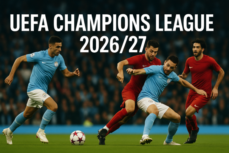 UEFA Champions League 2026/27 — featured slika za članak "UEFA Champions League 2026/27: prvo kolo ligaške faze i nova vrednost svakog boda"