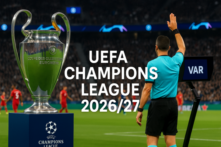 UEFA Champions League 2026/27 — featured slika za članak "UEFA Champions League 2026/27: šta start ligaške faze pokazuje o novom formatu"