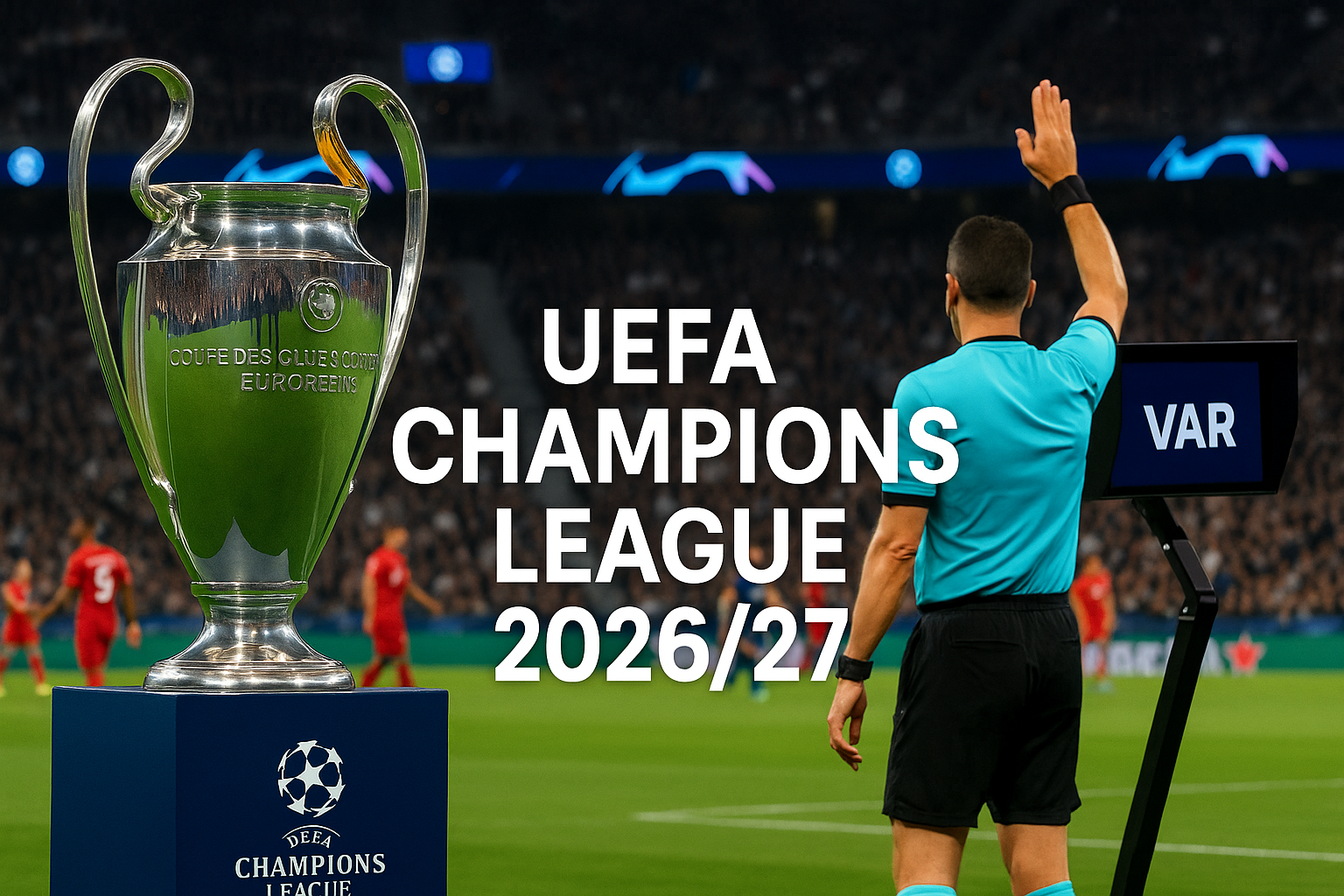UEFA Champions League 2026/27 — featured slika za članak "UEFA Champions League 2026/27: šta start ligaške faze pokazuje o novom formatu"