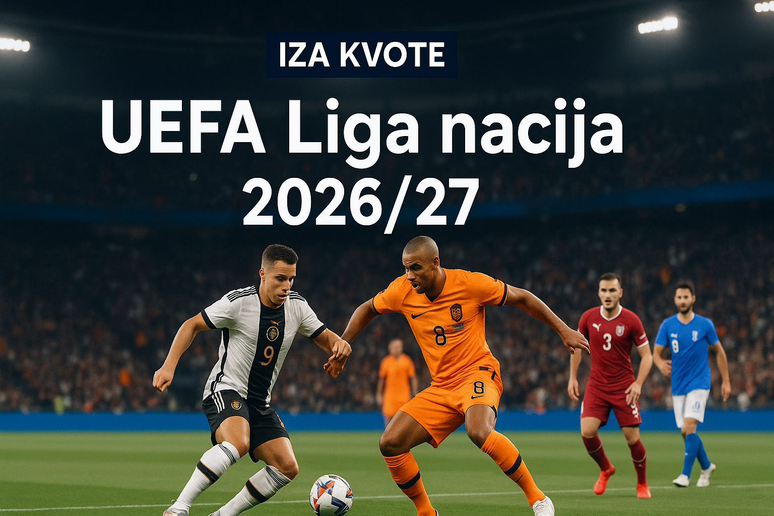 UEFA Liga nacija 2026/27 — featured slika za članak "UEFA Liga nacija 2026/27: grupa A2, Nemačka – Holandija i start koji menja sliku Srbije"