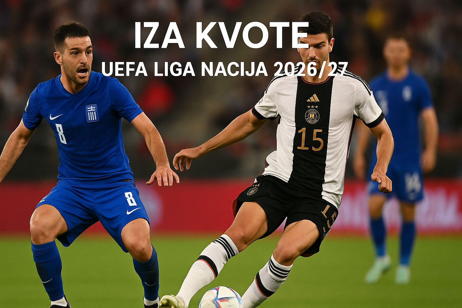 UEFA Liga nacija 2026/27 — featured slika za članak "UEFA Liga nacija 2026/27: zašto je šok Grčke protiv Nemačke važniji od jednog rezultata"