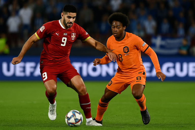 Srbija protiv Holandije — featured slika za članak "UEFA Nations League 2026/27: Srbija protiv Holandije kao prvi pravi test posle poraza od Grčke"