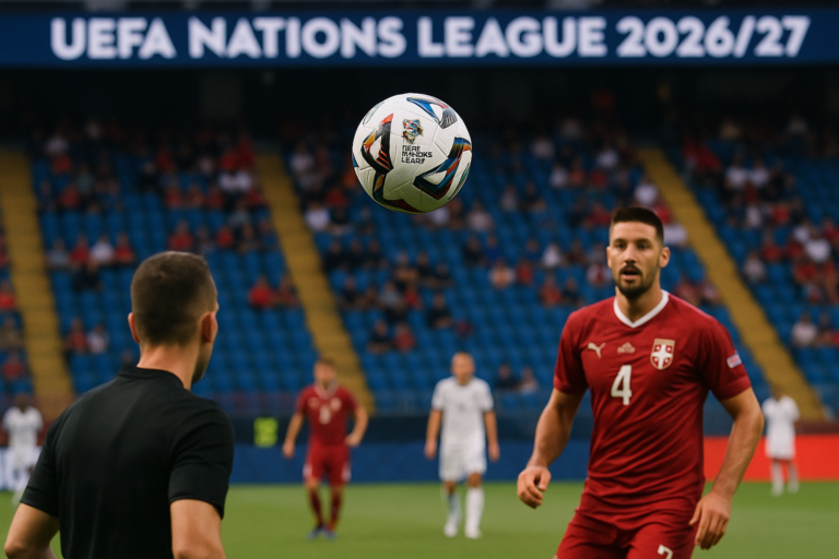 UEFA Nations League 2026/27 — featured slika za članak "UEFA Nations League 2026/27: start ligaške faze i gust septembarski prozor menjaju ritam reprezentacija"