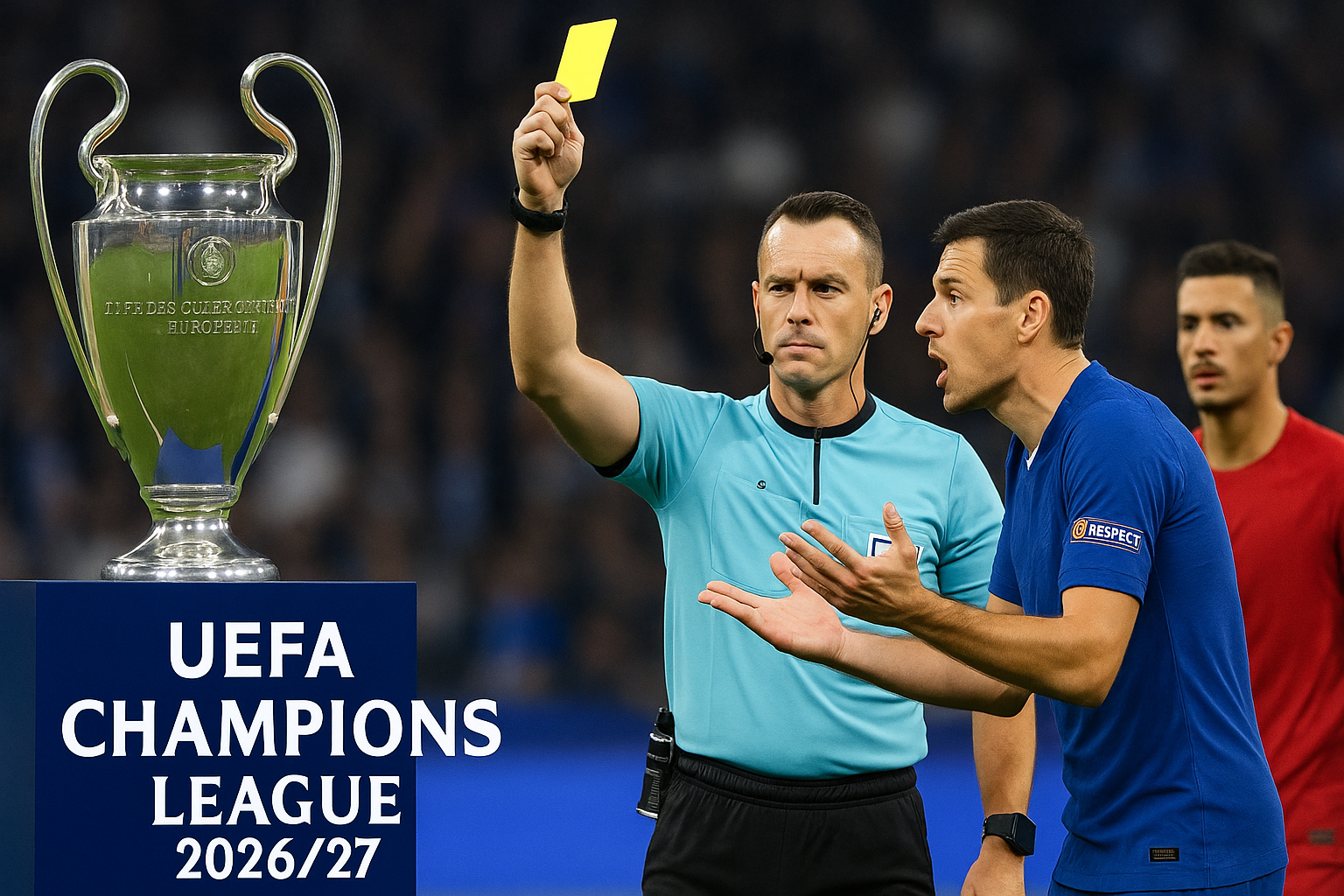 UEFA Champions League 2026/27 — featured slika za članak "UEFA Champions League 2026/27: nova pravila o suspenzijama i squad changes menjaju računicu pred Matchday 2"