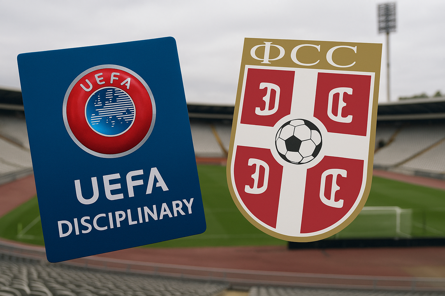 UEFA kazna za FSS — featured slika za članak "UEFA kazna za FSS posle Holandija – Srbija: šta menja za naredni domaći meč"