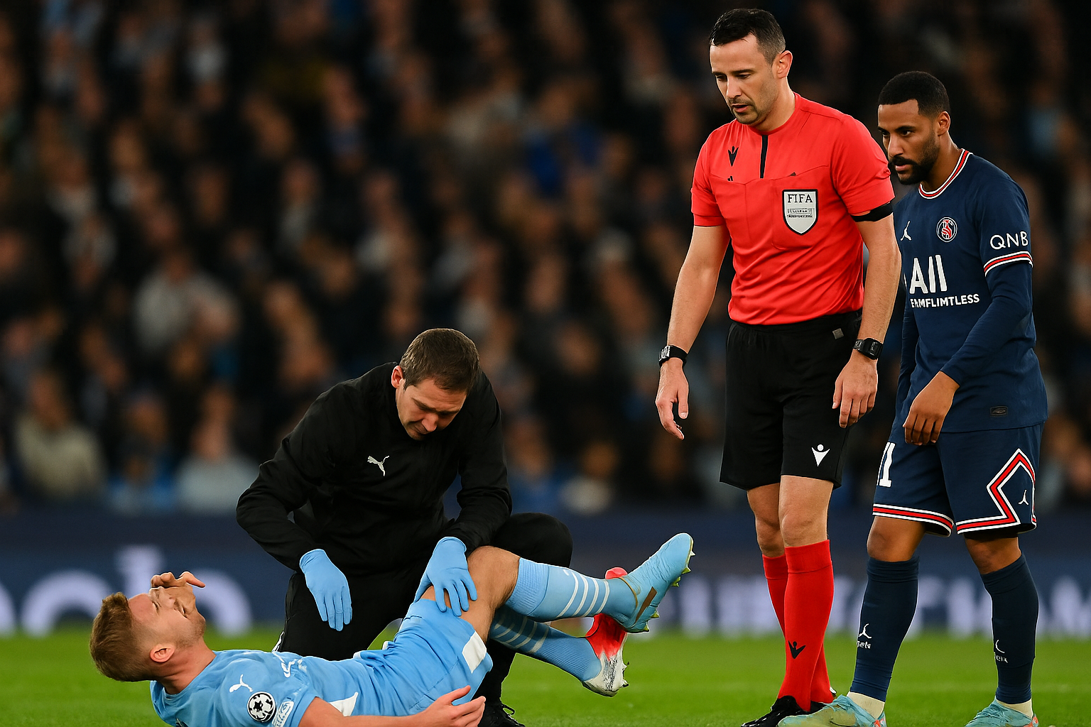 UEFA pravilo o privremenoj zameni — featured slika za članak "UEFA pravilo o privremenoj zameni i status povreda u Ligi šampiona 2026/27: šta menja pred City – PSG"